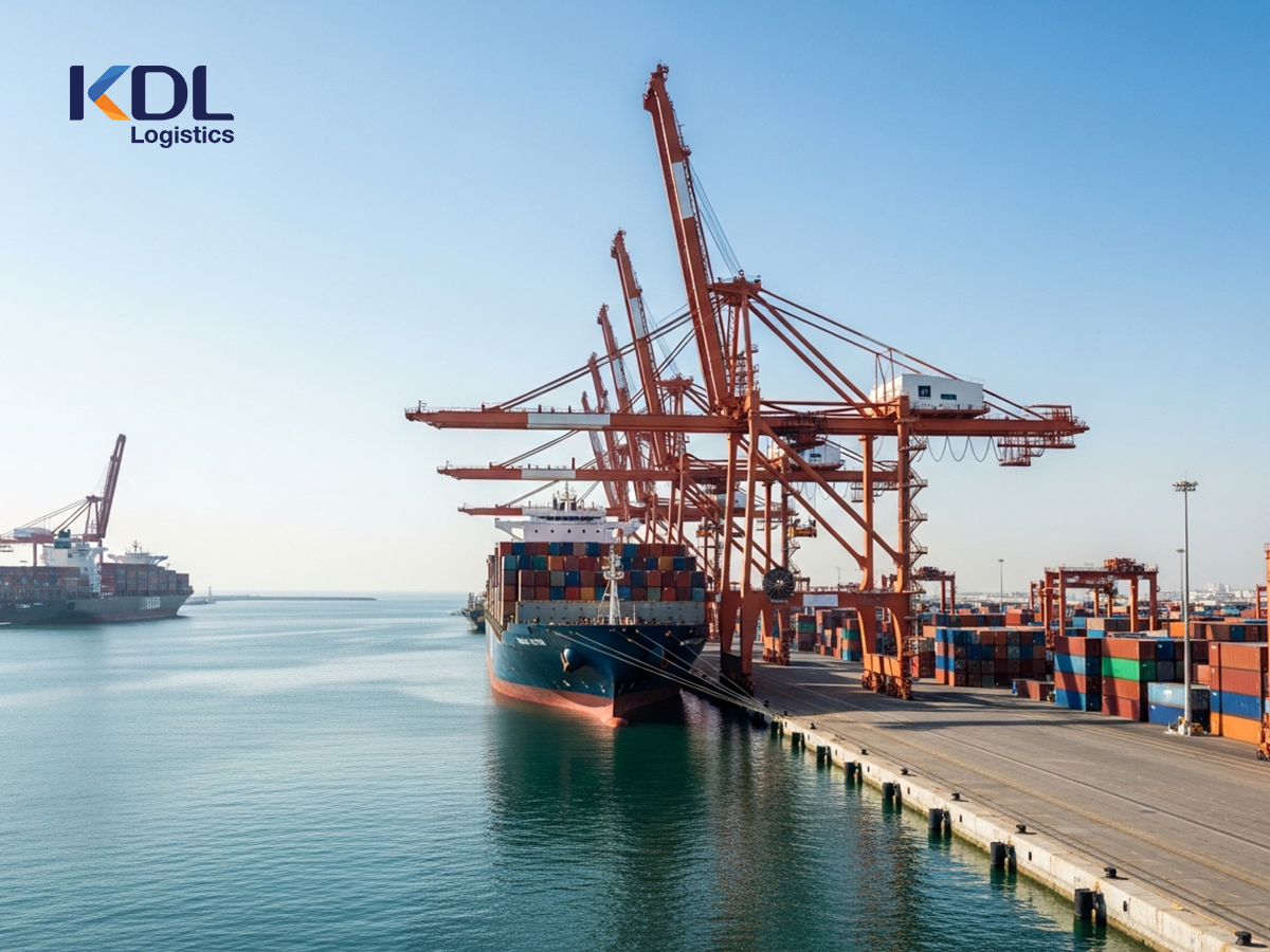 أنواع الشحن الدولي